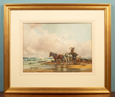 Lot 76 - George Hamilton Constantine (British, b.1878- d.1967), 'The Seaweed Cart'
