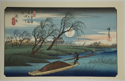 Lot 571 - Collection of Japanese woodblock prints...