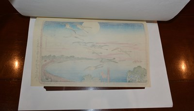 Lot 571 - Collection of Japanese woodblock prints...