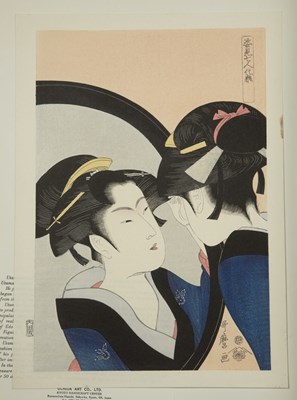 Lot 571 - Collection of Japanese woodblock prints...