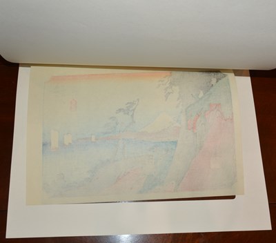 Lot 571 - Collection of Japanese woodblock prints...