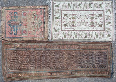 Lot 384A - A collection of three carpets