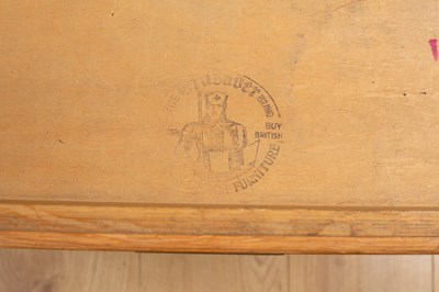 Lot 331 - An oak plan chest