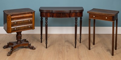 Lot 336 - A group of three tables