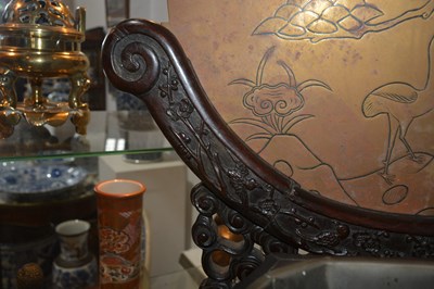 Lot 431 - Pair of lantern stands Chinese, 19th Century...