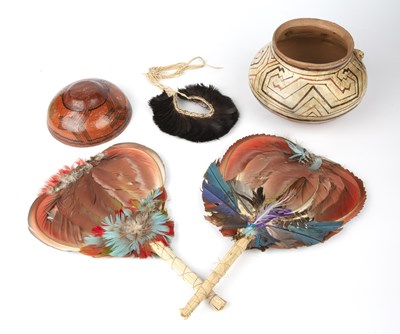 Lot 324 - A 1960s Peruvian century Shipibo pottery bowl...