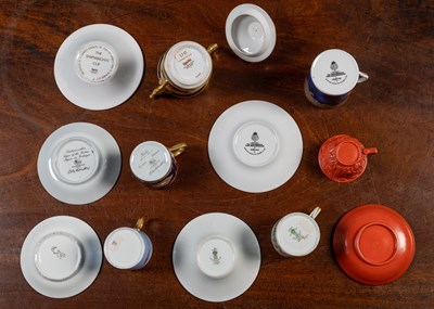 Lot 46 - An assortment of John Ridgway porcelain and other items