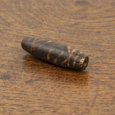 Lot 220 - Zbi talisman Tibetan, with typical zig-zag...