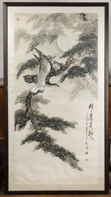 Lot 260 - Framed scroll painting Chinese, 20th Century...