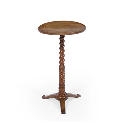 Lot 191 - A 19th century fruitwood occasional table with...