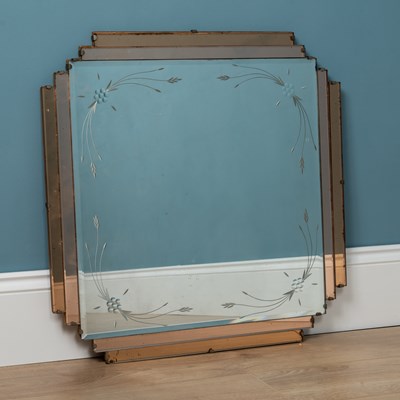 Lot 123 - An Art Deco-style mirror