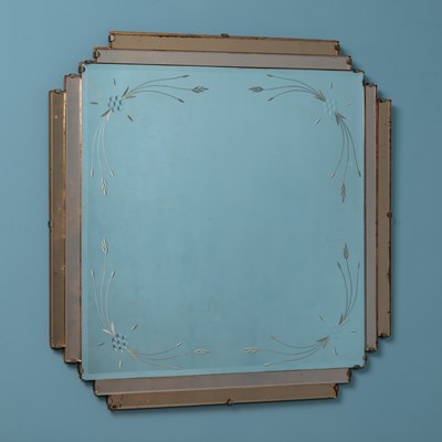 Lot 123 - An Art Deco-style mirror