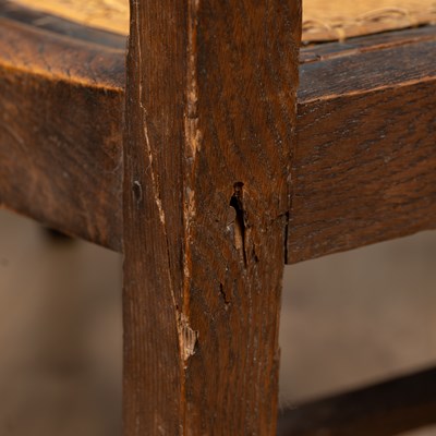 Lot 235 - A set of eight Gothic style dining chairs