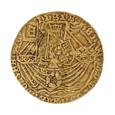 Lot 382 - Edward IV (1st Reign, 1461-70) Gold Ryal, London.