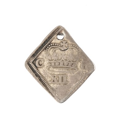 Lot 381 - A Silver Newark Half Crown