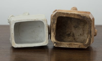 Lot 278 - Dehua blanc de chine dog of fo incense burner...