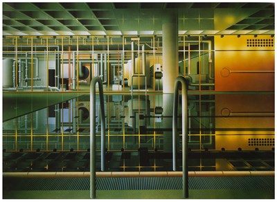 Lot 120 - Ben Johnson (b.1946) Renault Centre, 1984...