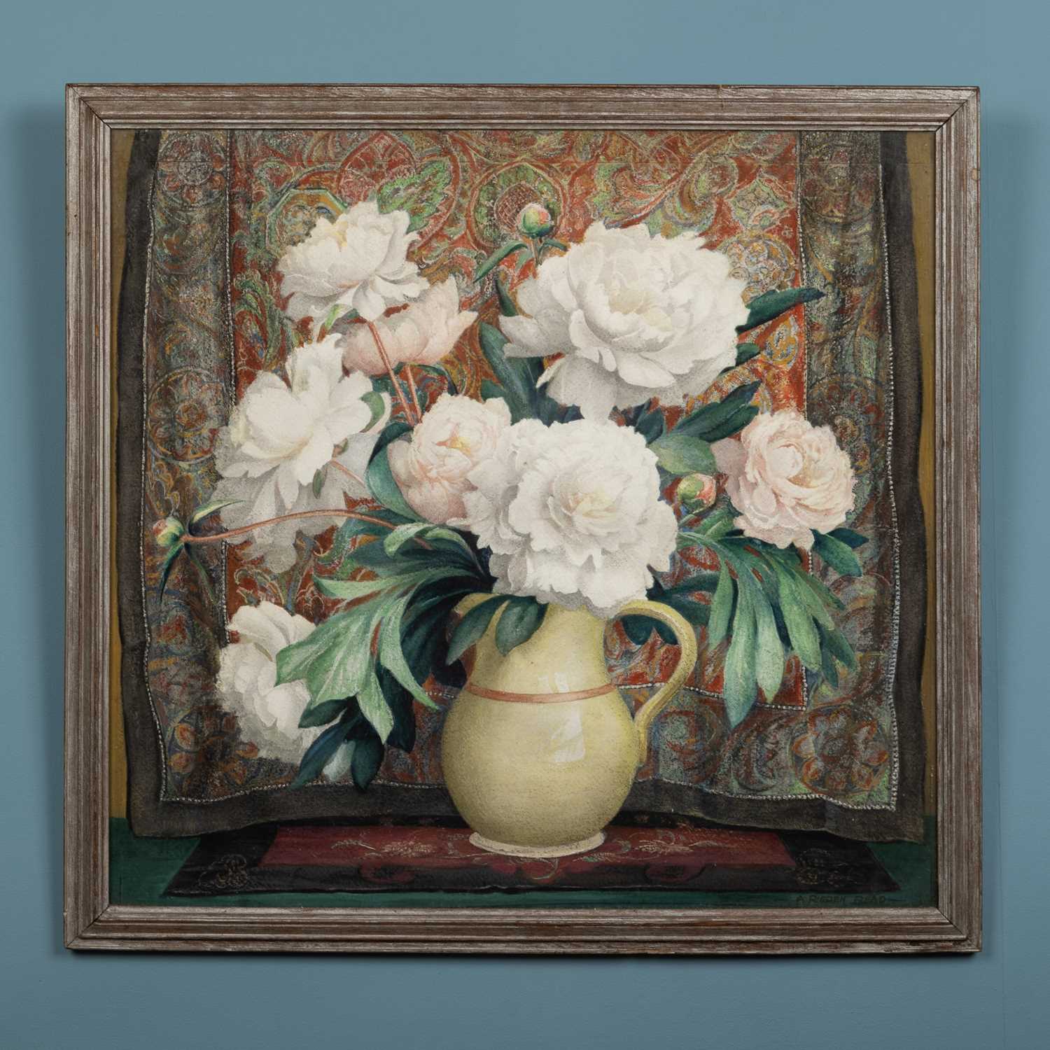 Lot 474 - Arthur Rigden Read (British, b.1879-d.1955), Peonies