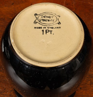 Lot 454 - A collection of Denby stoneware; together with a group of eleven blue wine glasses