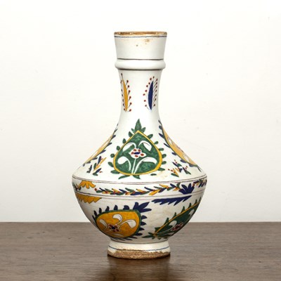 Lot 627 - Kutahaya pottery vase Turkey, Turkey 18th/19th...