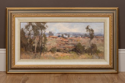 Lot 386 - Kasey Sealy (Australian b.1961-), 'Milling Country Grafton'