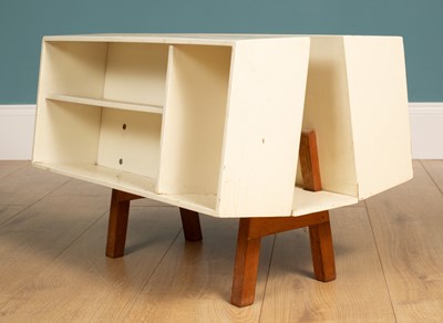 Lot 307 - An Isokon Penguin 'Donkey' book rack Mark II, designed by Ernest Race