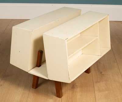 Lot 307 - An Isokon Penguin 'Donkey' book rack Mark II, designed by Ernest Race