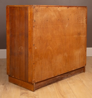 Lot 158 - An oak 'Utility' chest of drawers