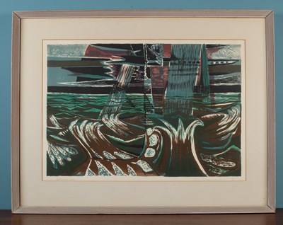 Lot 252 - Allin Braund (British, b.1915-d.2004), 'Ground Sea'