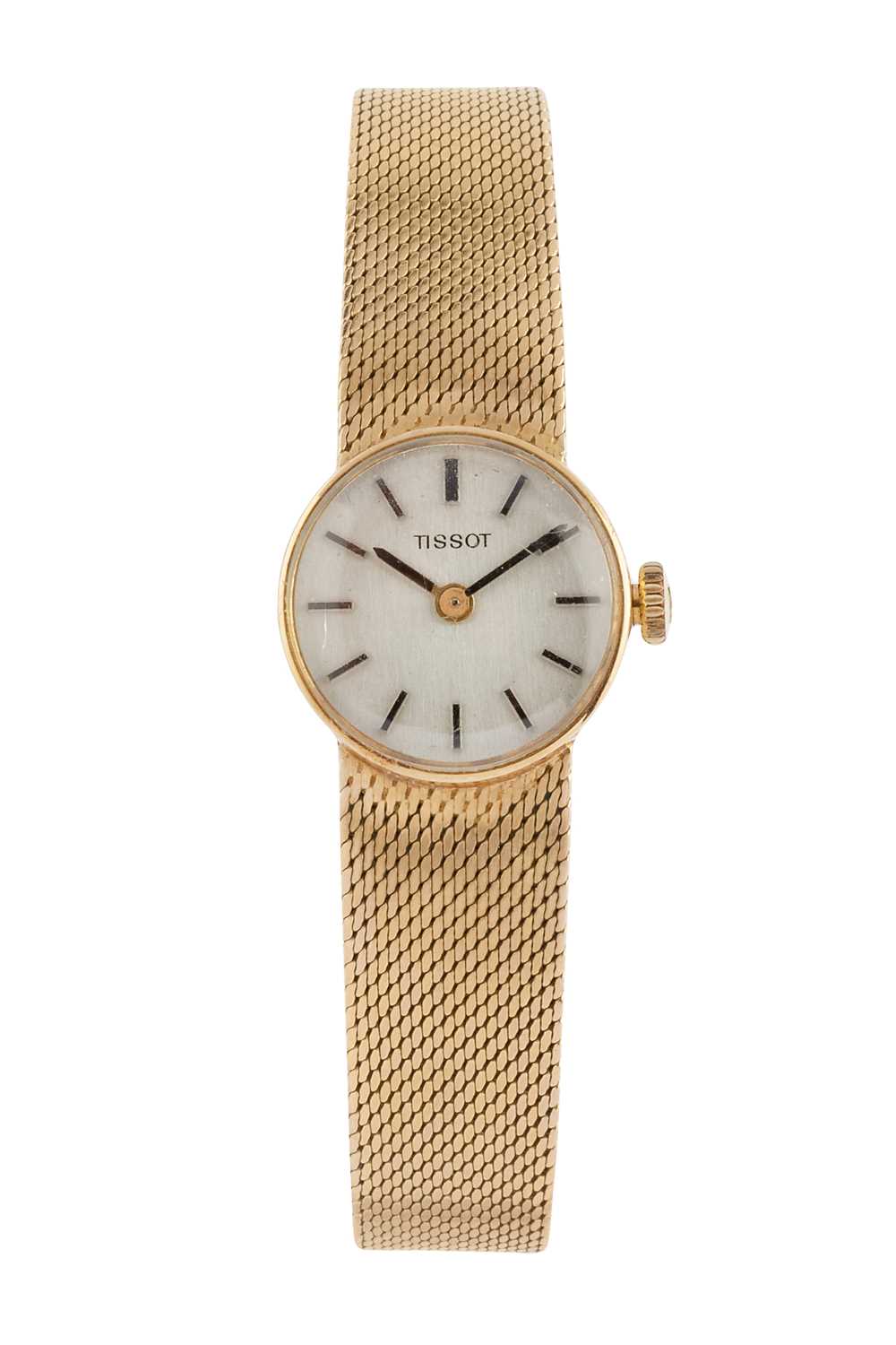 Tissot 9ct sale gold watch