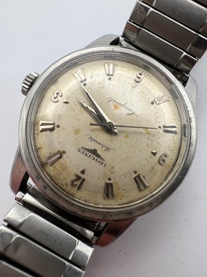 Lot 263 - A stainless steel 'Conquest' automatic watch...