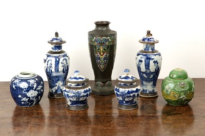 Lot 235 - Group of pieces Chinese and Japanese,...