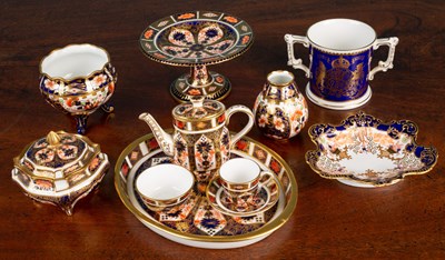 Lot 94 - A collection of Royal Crown Derby porcelain
