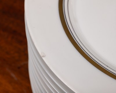 Lot 309 - An early 20th century Royal Copenhagen porcelain part dinner service