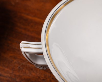 Lot 309 - An early 20th century Royal Copenhagen porcelain part dinner service