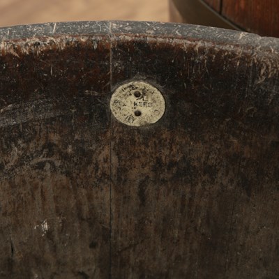Lot 181 - Pair of oak coopered brass buckets 19th...