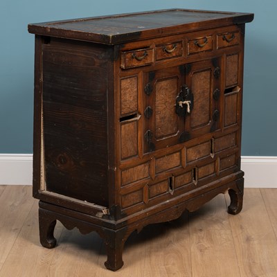 Lot 397 - An old Korean side cabinet