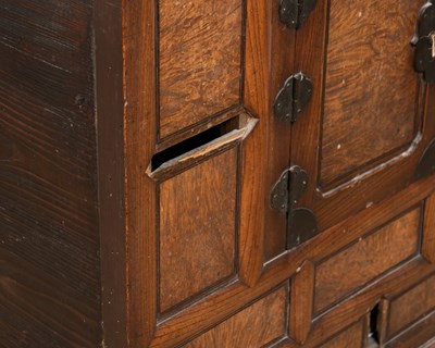 Lot 397 - An old Korean side cabinet