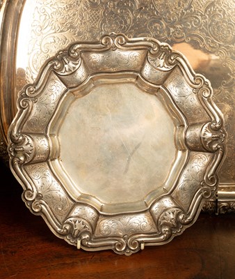 Lot 49 - A collection of 19th century and later silver plate