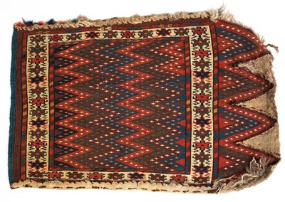 Lot 164 - A small Oriental mat or hanging