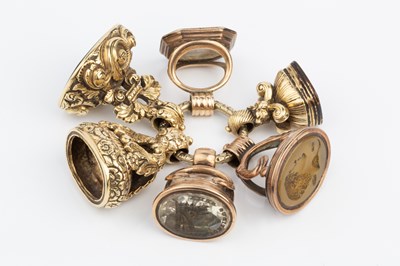 Lot 272 - A collection of 19th century and later fob...