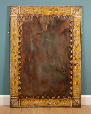 Lot 444 - A large decorative wall mirror