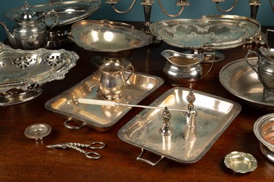 Lot 109 - A collection of 19th Century and later silver plate