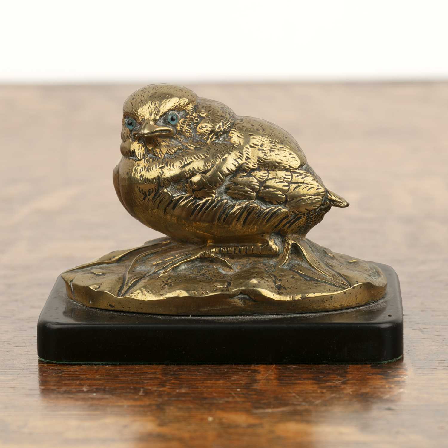 Lot 1 - After Louis Villeminot (1826-c1914) small gilt...