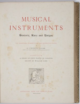 Lot 516 - Hipkins, A.J. 'Musical Instruments', Historic,...