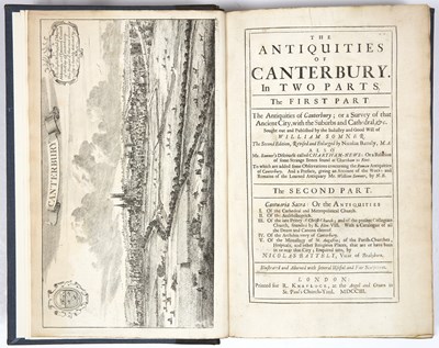 Lot 533 - Somner, William 'The Antiquities of Canterbury'...