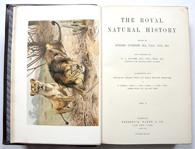 Lot 503 - Lydekker, Richard 'The Royal Natural History',...