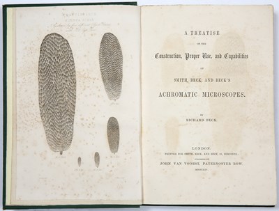 Lot 508 - Microscopy - Beck, Richard 'The Acromatic...