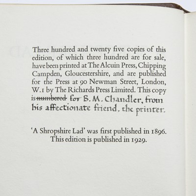Lot 539 - Alcuin Press Chipping Camden (H.P.R. Finberg)...