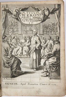 Lot 555 - Cicero, Marcus Tullius 'Opera Omnia: Ex...